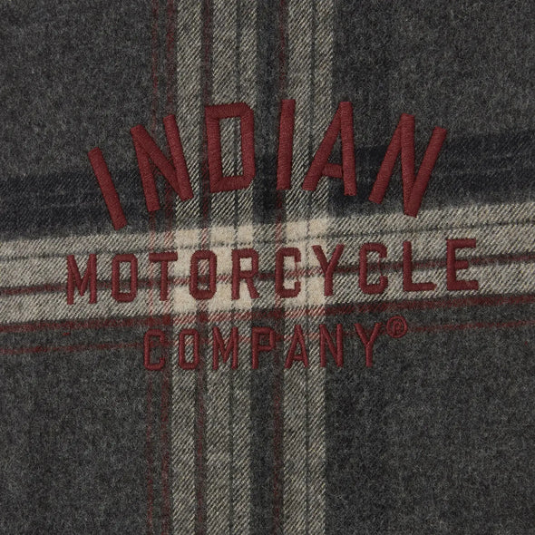 Men's Newark Plaid Shirt, Gray