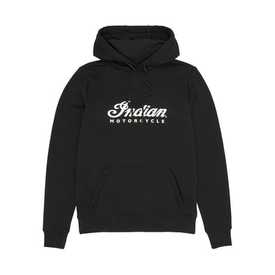 Women's Essential Script Logo Hoodie, Black