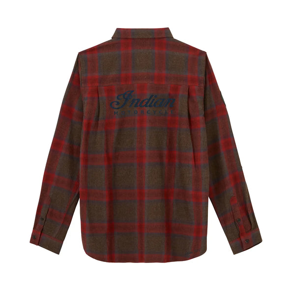 Women's Nashville Plaid Shirt, Red
