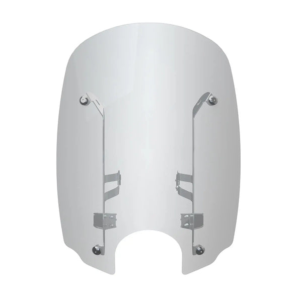 Polycarbonate 21 in. Quick Release Windshield, Chrome
