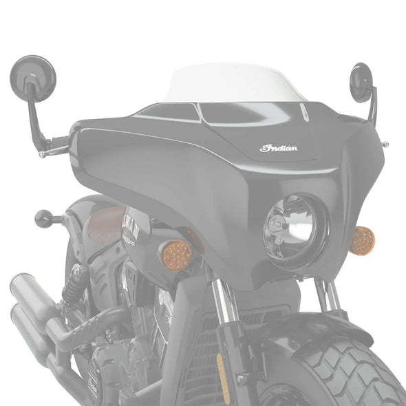 Polycarbonate 5 in. Windshield for Quick Release Fairing, Tinted