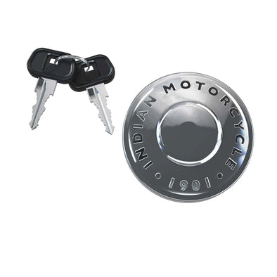 Locking Fuel Cap - Chrome