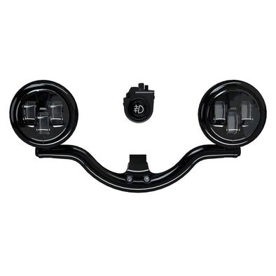 Pathfinder S Driving Light Mount - Thunder Black