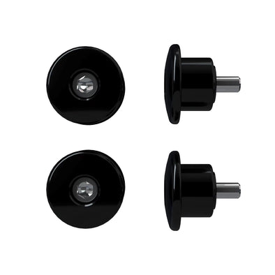 Quick Release Windshield Mounting Spools - Cruiser Black