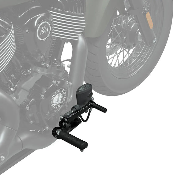 Mid Foot Controls with Pegs, Cruiser Black