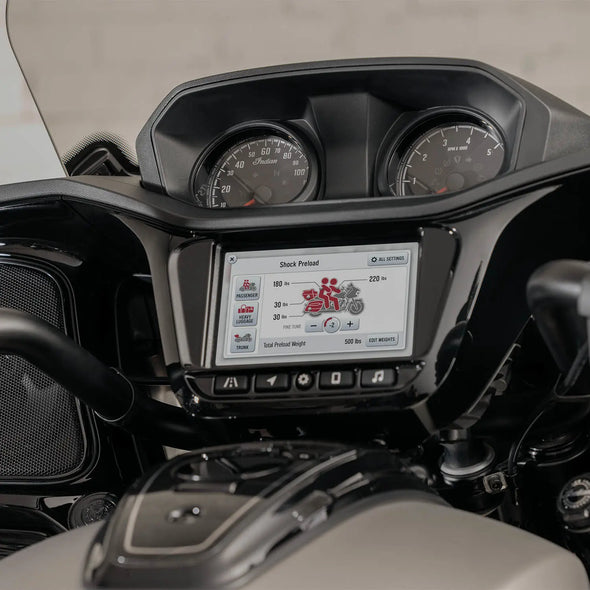Electronically Adjustable FOX® Rear Suspension Preload