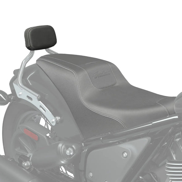 Syndicate Low Profile Passenger Backrest Pad, Gray
