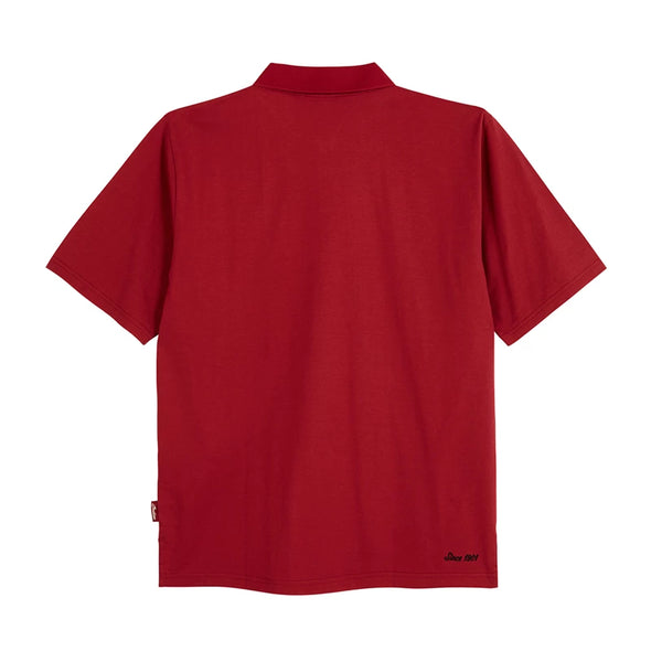 Men's Red Polo Shirt - Red
