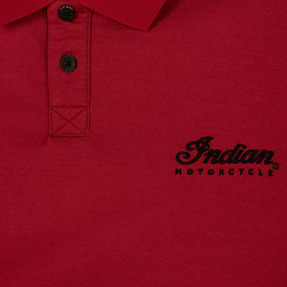 Men's Red Polo Shirt - Red