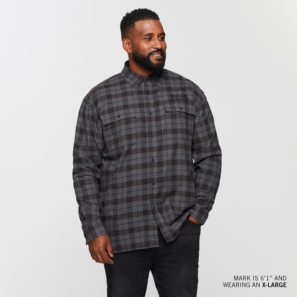 Men's Chicago Plaid Shirt - Black