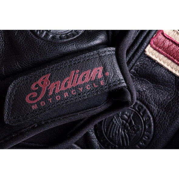 Women's Leather Retro 2 Riding Gloves - Black LIMITED STOCK
