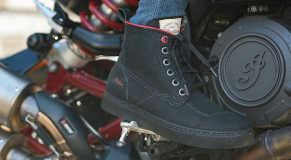 Women's Leather Bryant Sneaker -Black