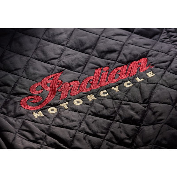 Women Textile Quilted Vest - Black LIMITED STOCK