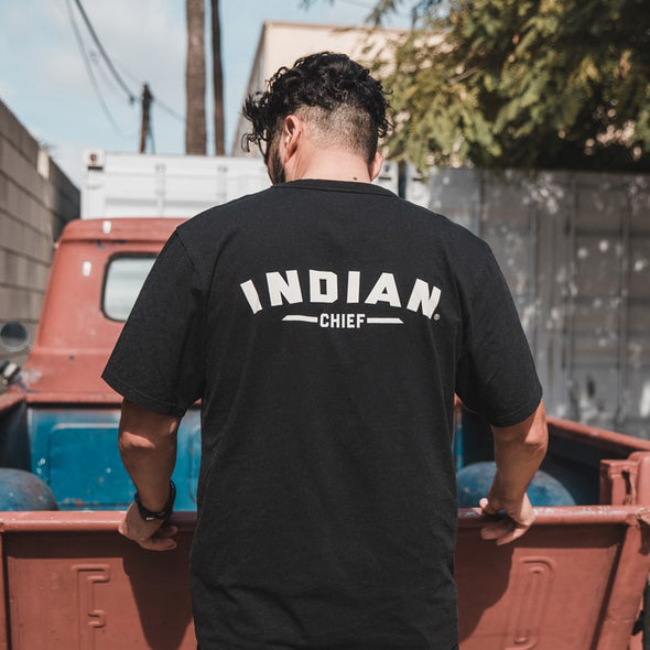 Men's Chief Logo T-Shirt -Black