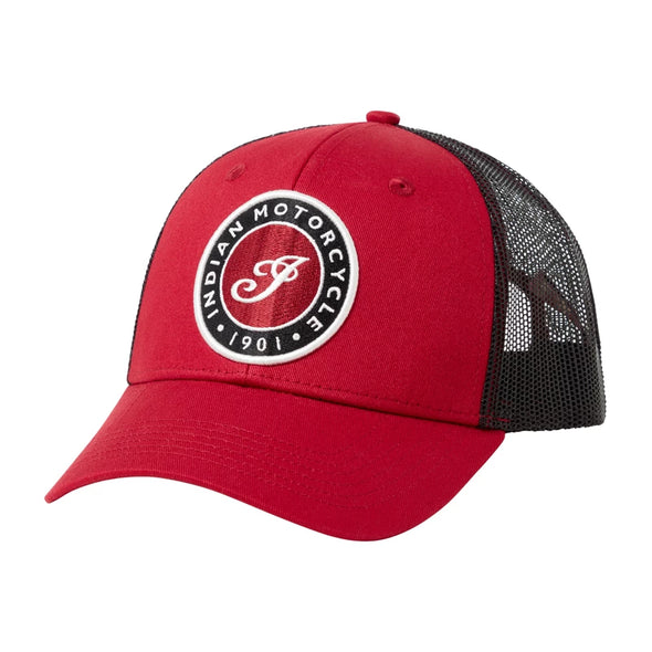 ICON TRUCKER HAT, RED