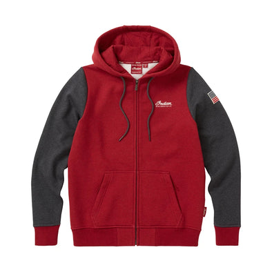 WOMENS I ICON HOODIE, RED