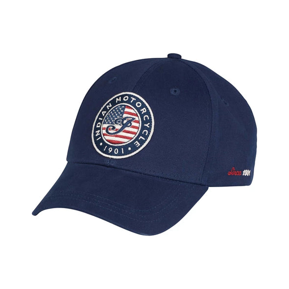 USA Flag Logo Cap, Navy