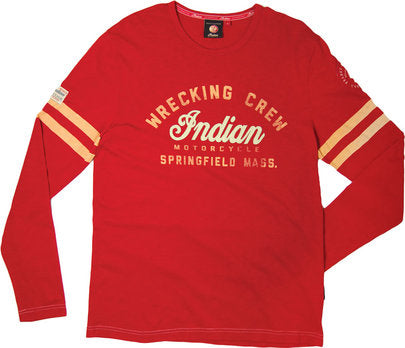 Men's Wrecking Crew Long-Sleeve - Red