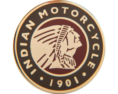 Indian Motorcycle Circle Icon Badge Pin