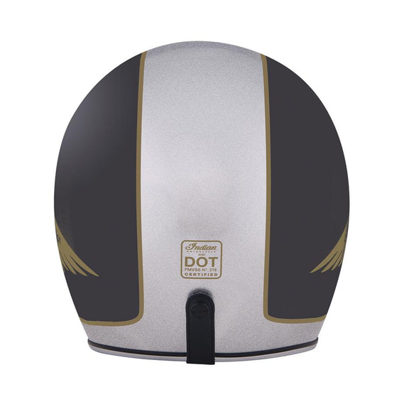 Two Tone Open Face Helmet, Black/Silver by Indian Motorcycle®