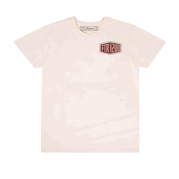 Men's FTR 1200 Shield Logo T-Shirt - Antique White LIMITED STOCK