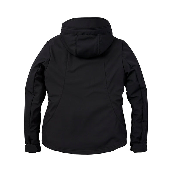 Women's Casual Softshell Jacket -Black