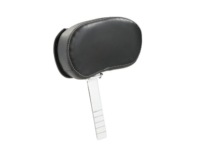 Rider Backrest Pad -Black without Studs
