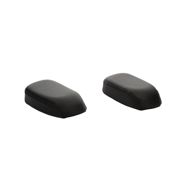 Passenger Armrest Pads, Pair - Black Vinyl