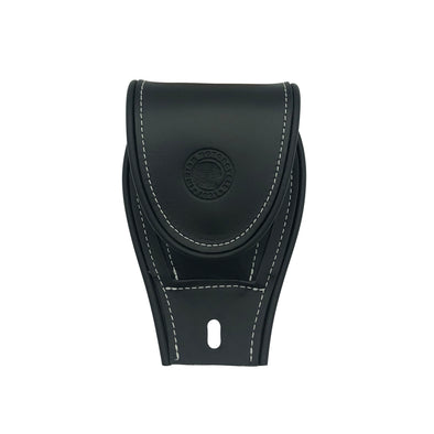 Genuine Leather Tank Pouch - Black