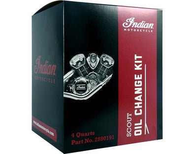Scout® Oil Change Kit 15W-60 4 Qt by Indian Motorcycle®