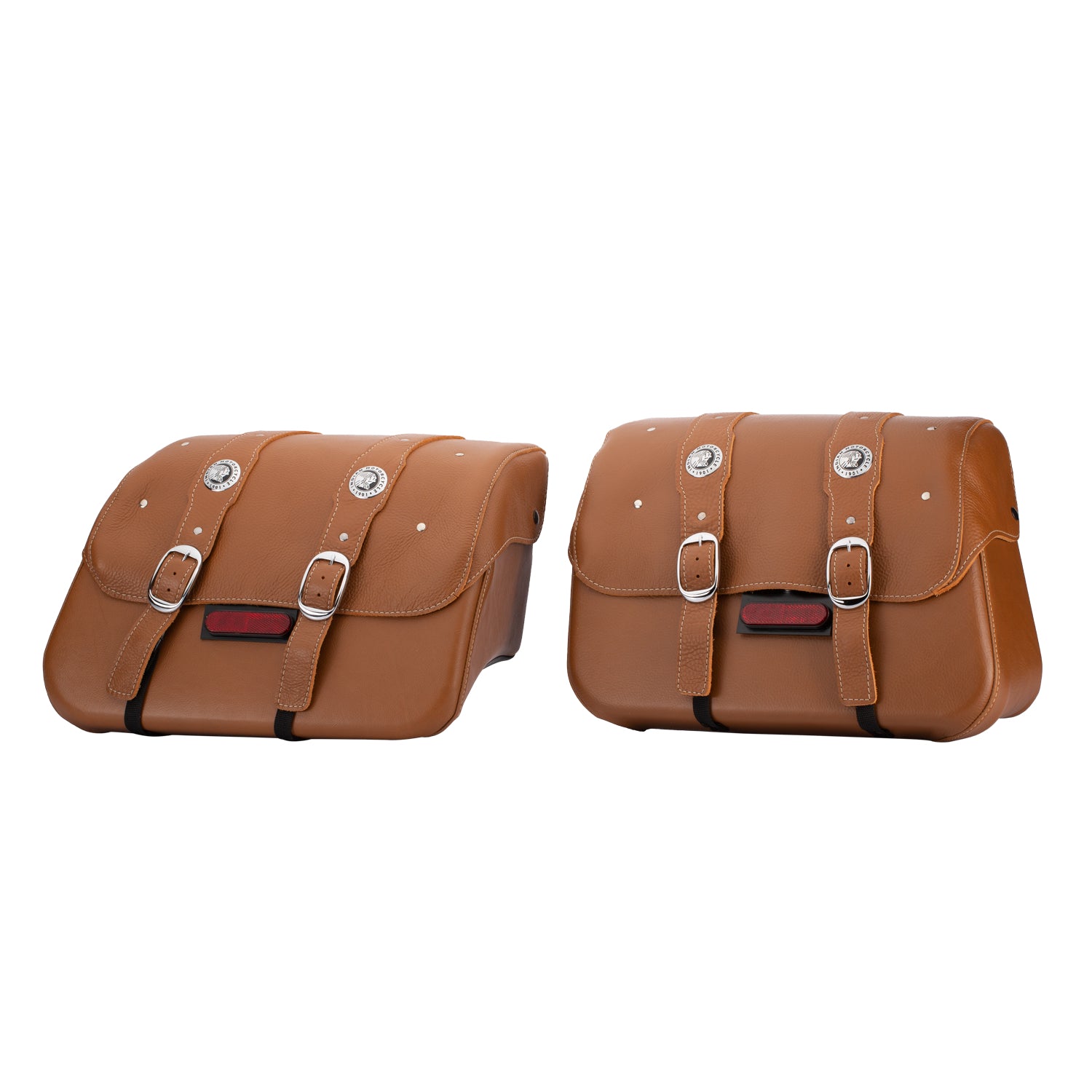 Genuine Leather Saddlebags Desert Tan Indian Motorcycle Australia