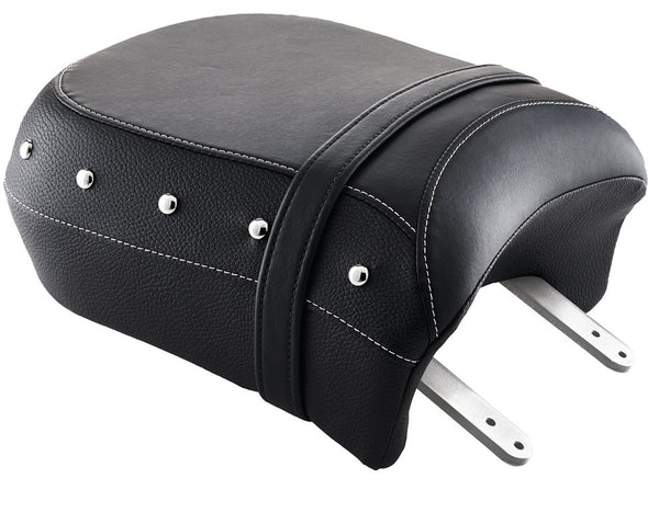 Genuine Black Leather Heated Passenger Seat -Black