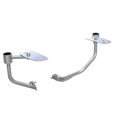 Passenger Trunk Armrest Supports in Chrome, Pair