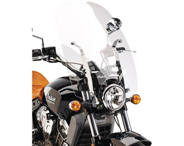 Polycarbonate 24 in. Quick Release Windshield -Clear