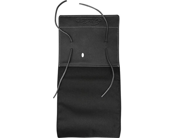 Genuine Leather Fork Bag Tool Roll -Black