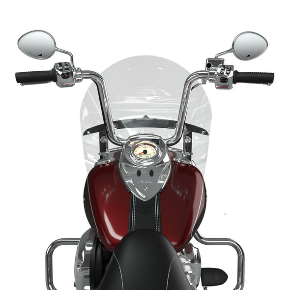 16 in. Ape Hanger Handlebar Kit -Polished