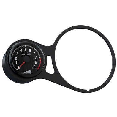 Tachometer with Shift Light - Black