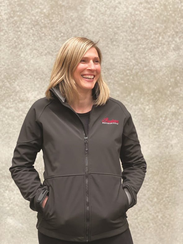 Women's Indian Softshell Jacket -Black Size S ONLY 8 LEFT!
